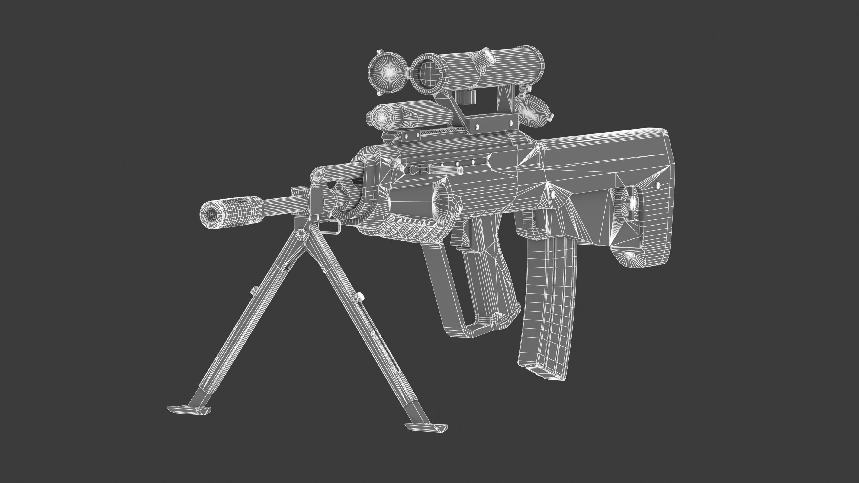 Daewoo XK8 Low Poly Low-poly 3D model_18