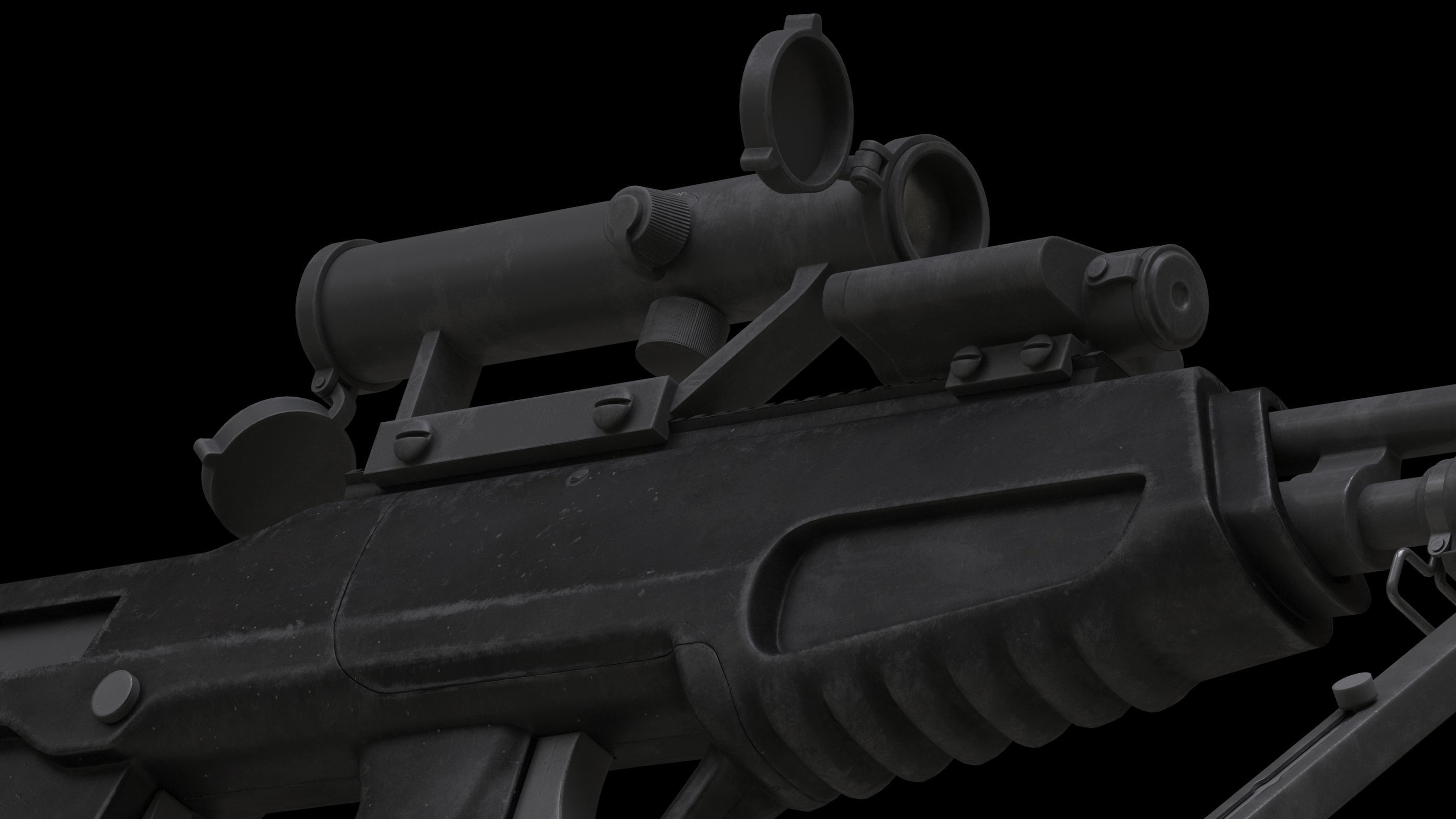 Daewoo XK8 Low Poly Low-poly 3D model_13