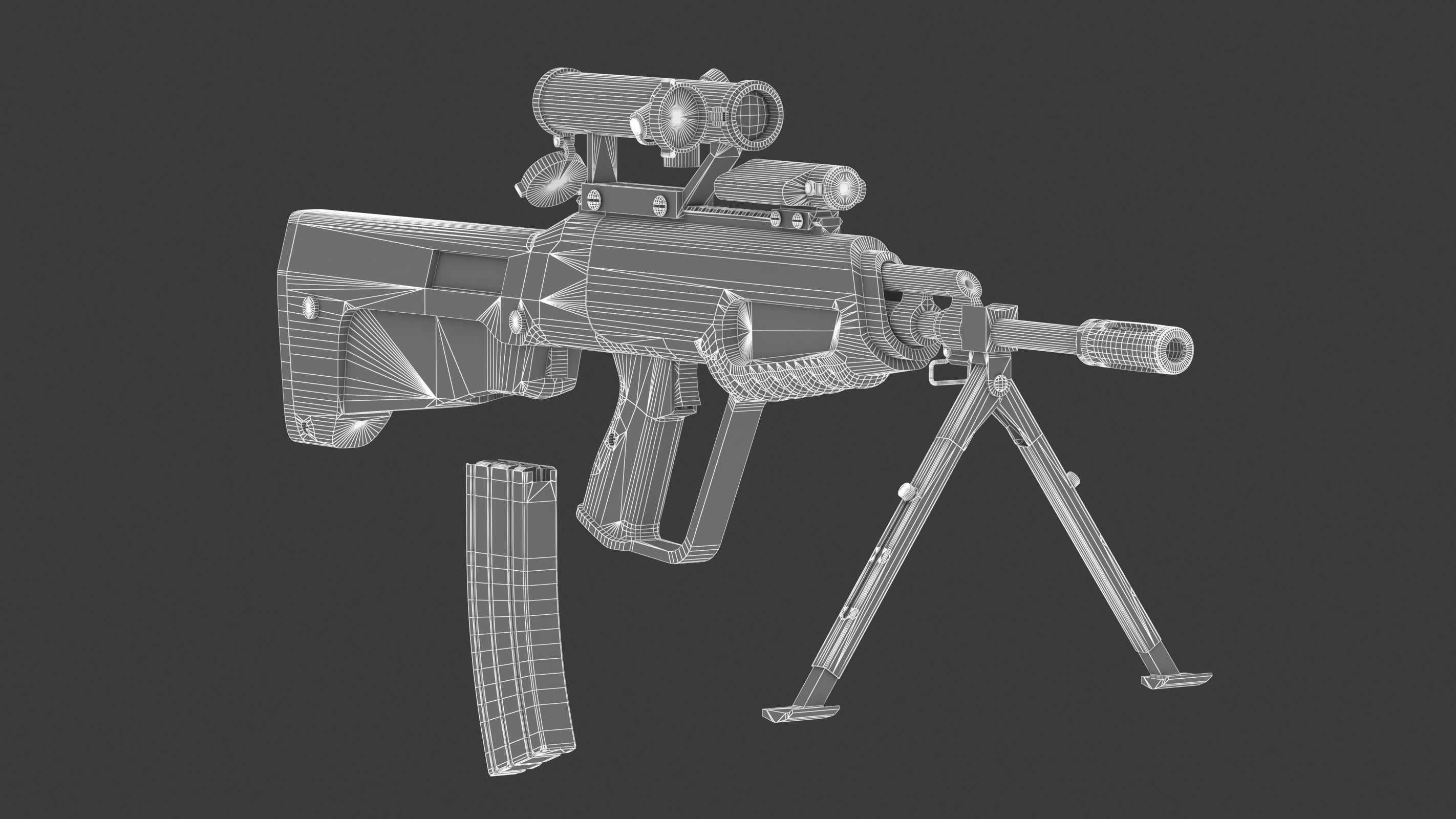 Daewoo XK8 Low Poly Low-poly 3D model_19