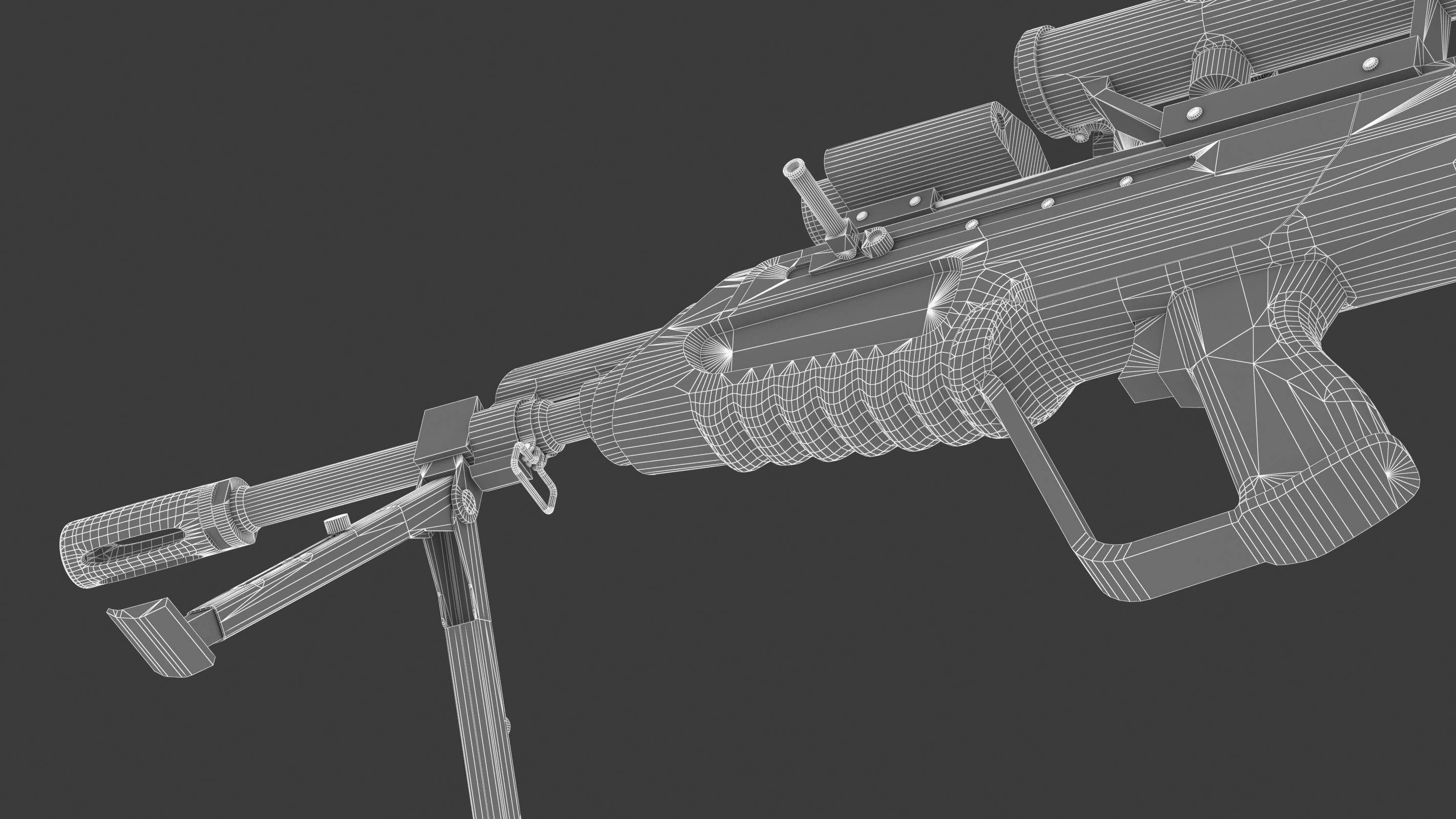 Daewoo XK8 Low Poly Low-poly 3D model_25