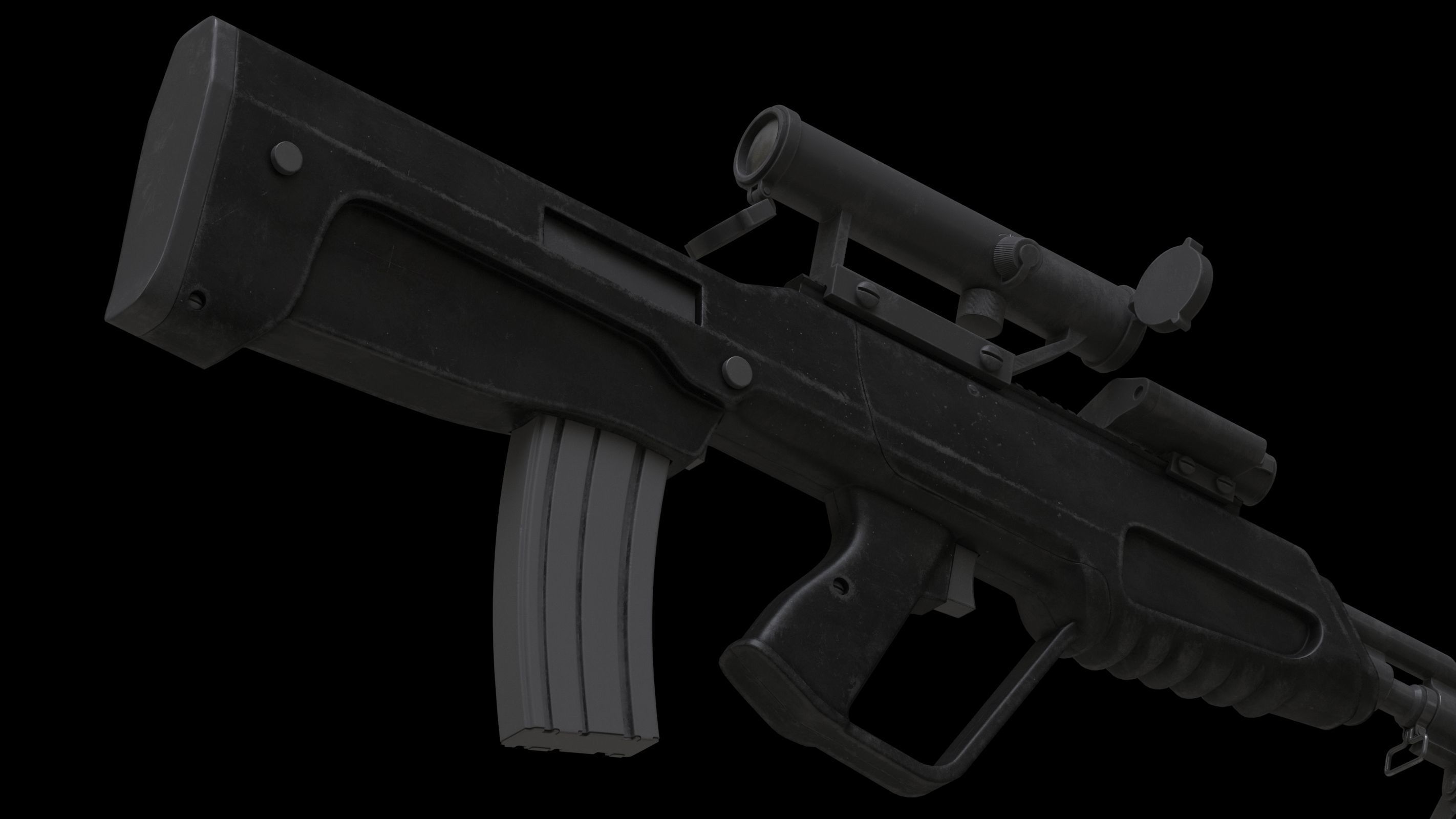 Daewoo XK8 Low Poly Low-poly 3D model_11