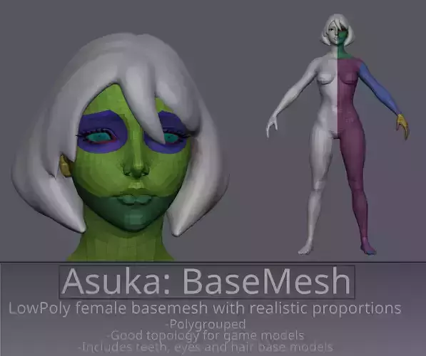 Female European BaseMesh