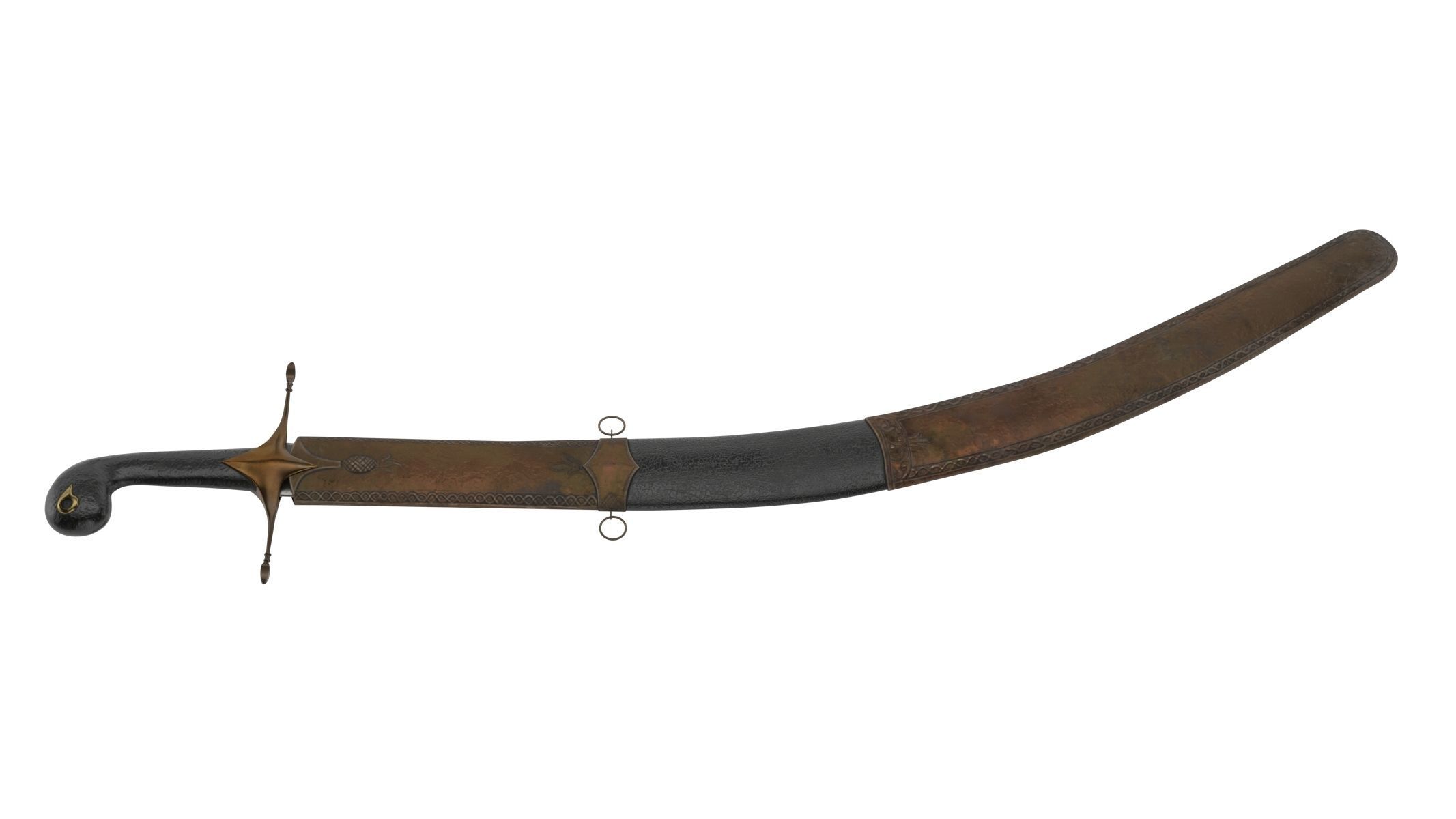 Kilij 3D model_3