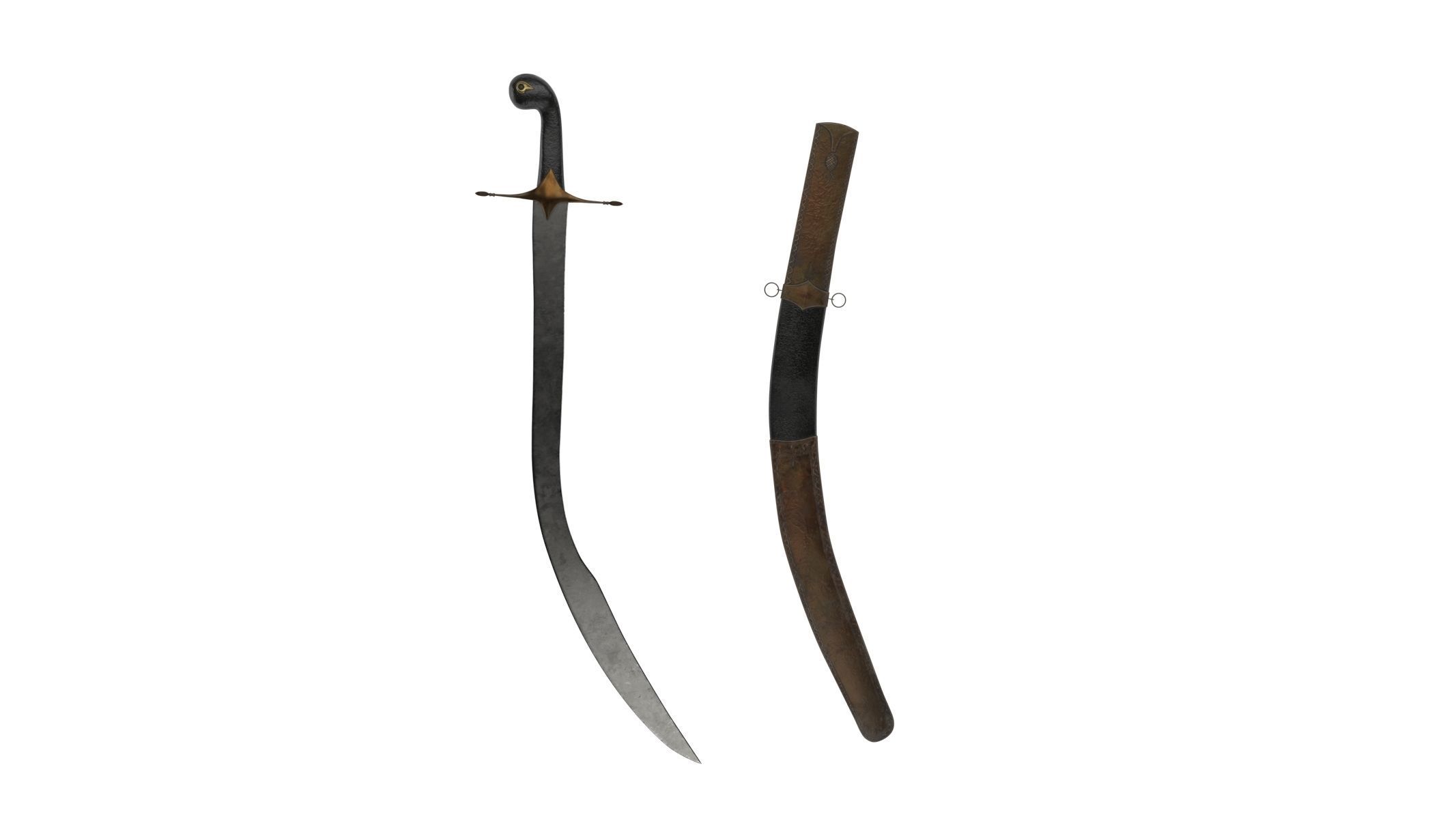 Kilij 3D model_4