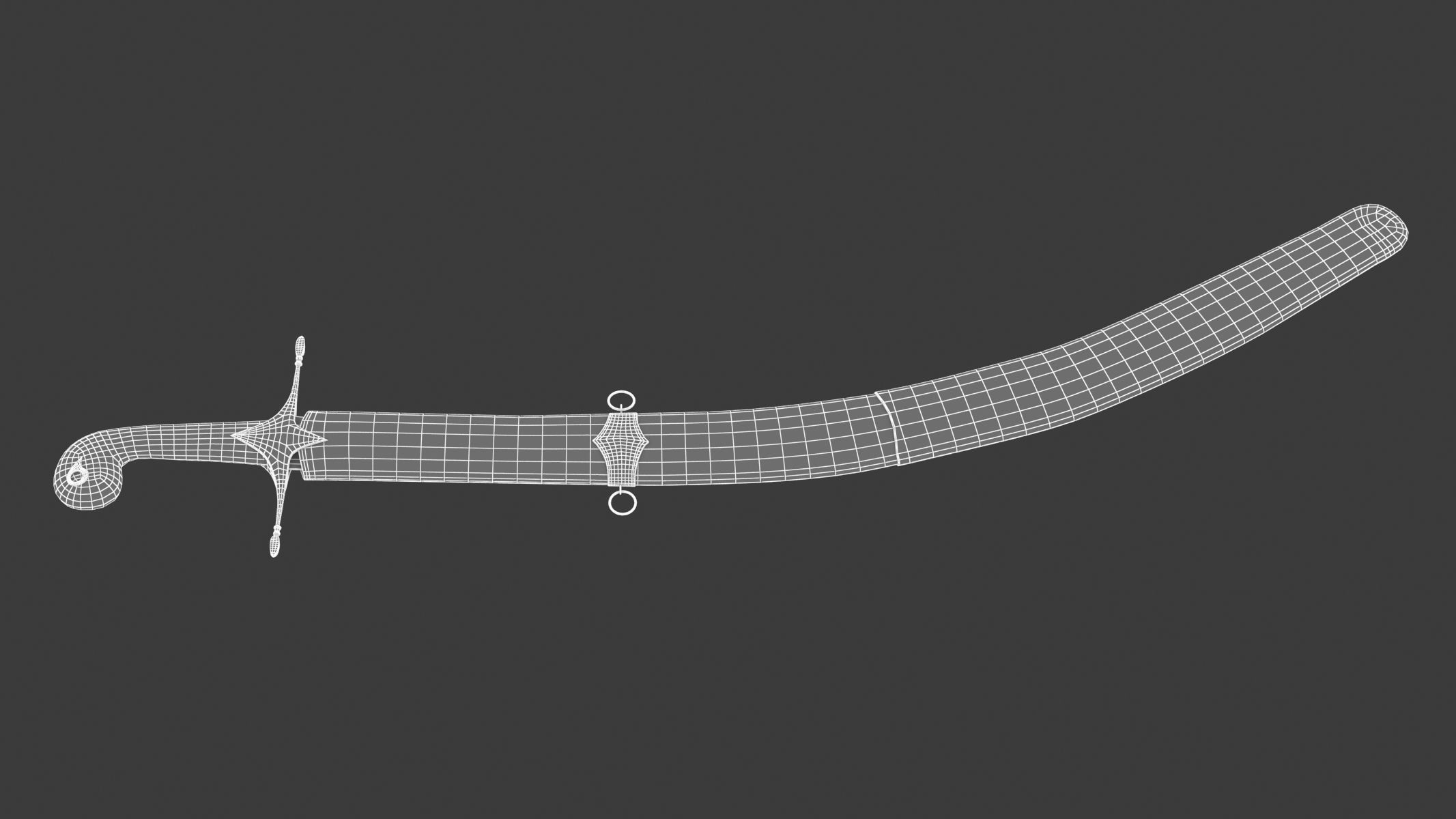 Kilij 3D model_13