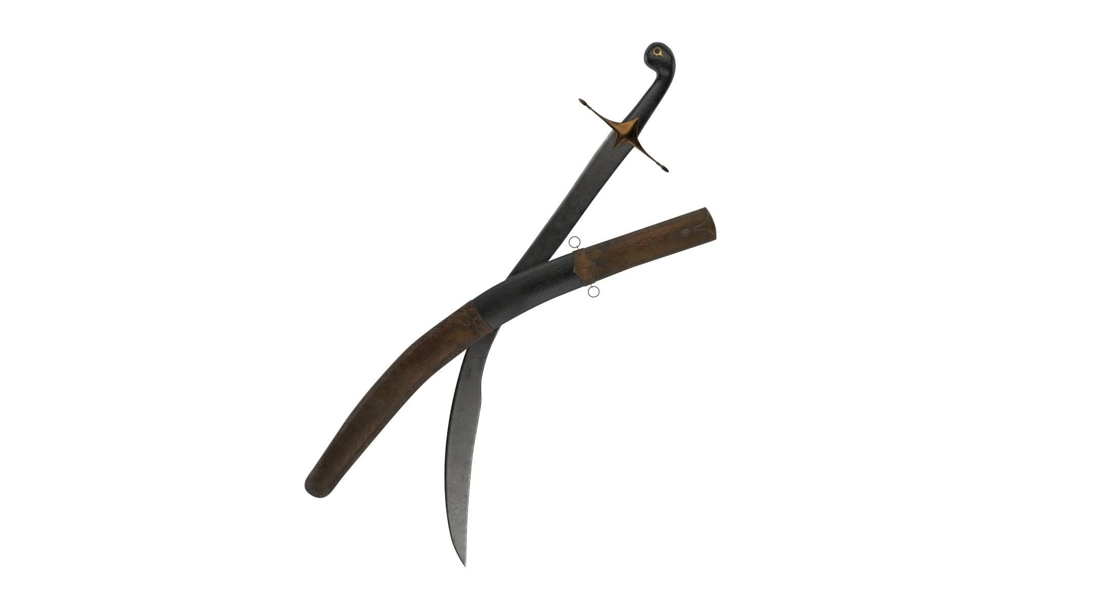 Kilij 3D model_5