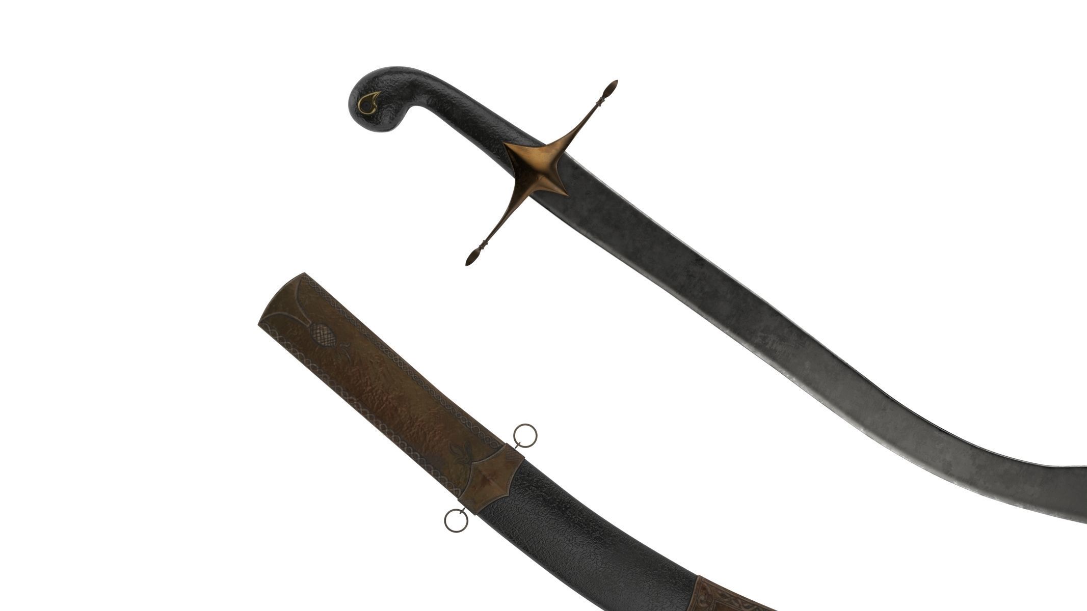 Kilij 3D model_6