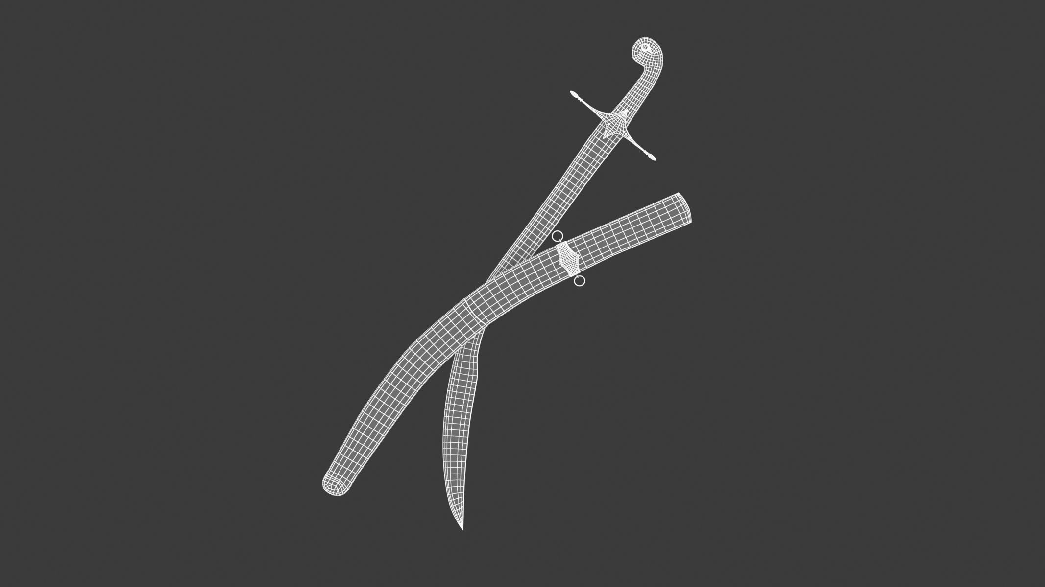 Kilij 3D model_15