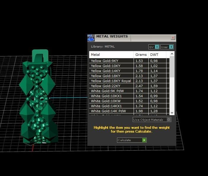 Earrings 3 two gold hoop with diamonds 3D print model_3