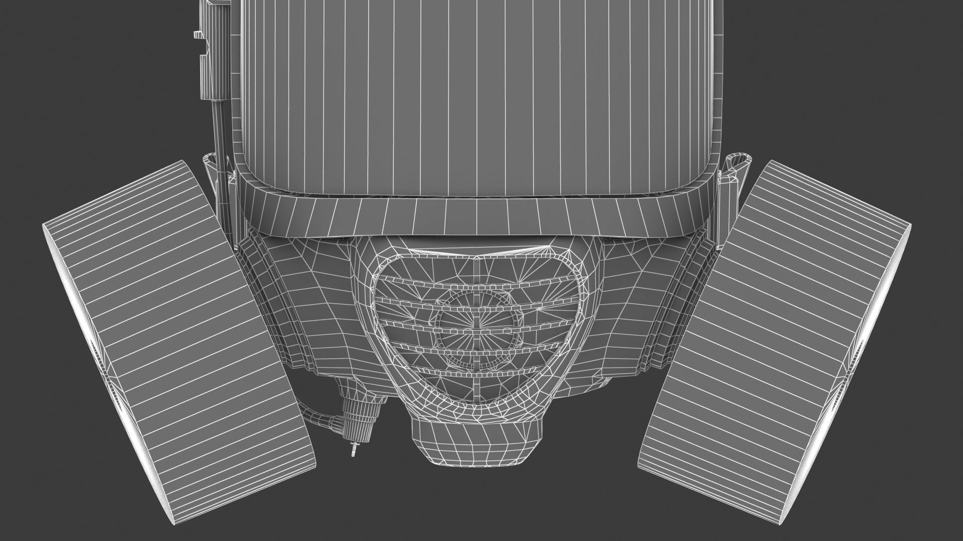 Safety Gas Mask Low Poly Low-poly 3D model_15