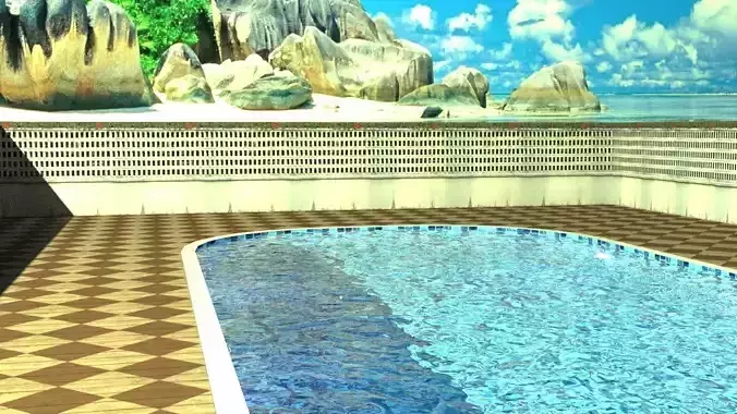 Pool Decoration Model