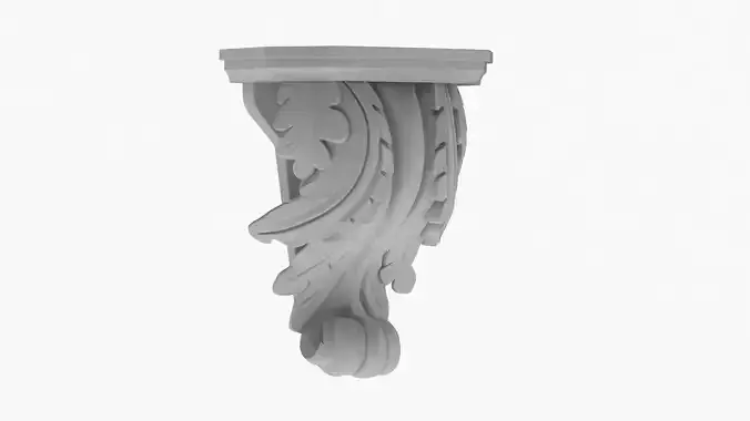 Scroll Corbel 04
