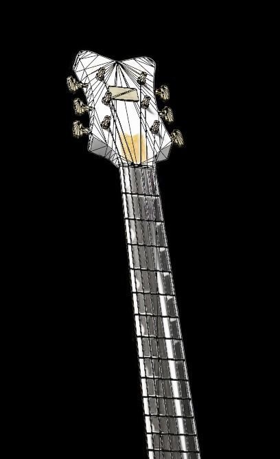 Guitar G-String 3D model_21