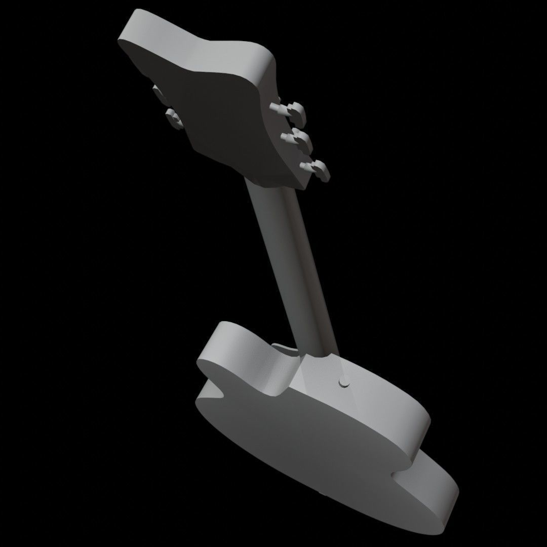 Guitar G-String 3D model_24