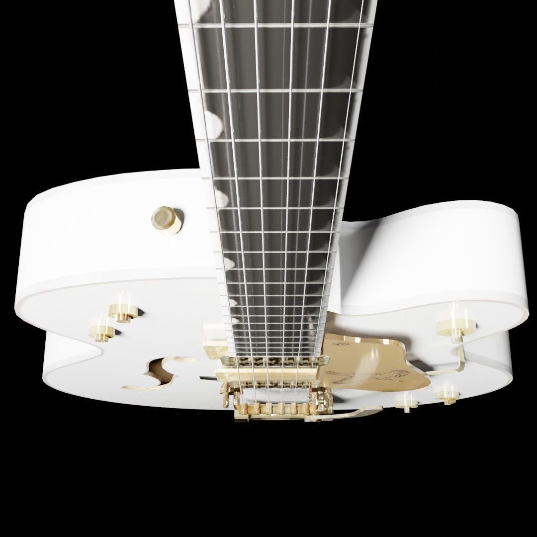 Guitar G-String 3D model_10