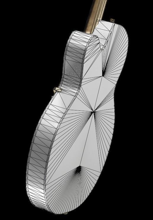 Guitar G-String 3D model_27