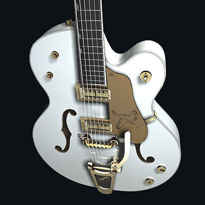 Guitar G-String 3D model_4