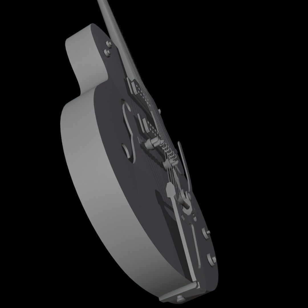 Guitar G-String 3D model_11