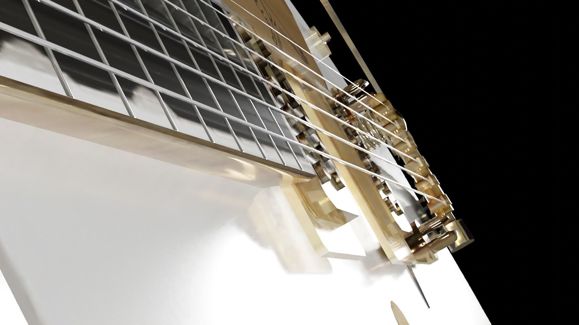 Guitar G-String 3D model_32