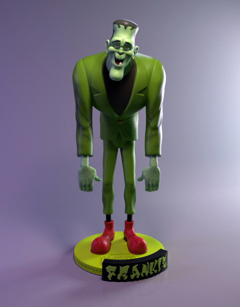 Frankie-Groovie Goolies 3D print model_3