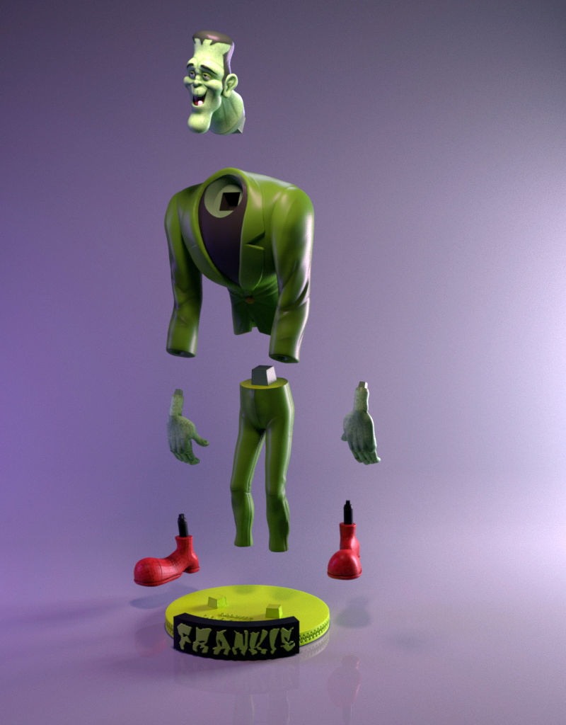 Frankie-Groovie Goolies 3D print model_5