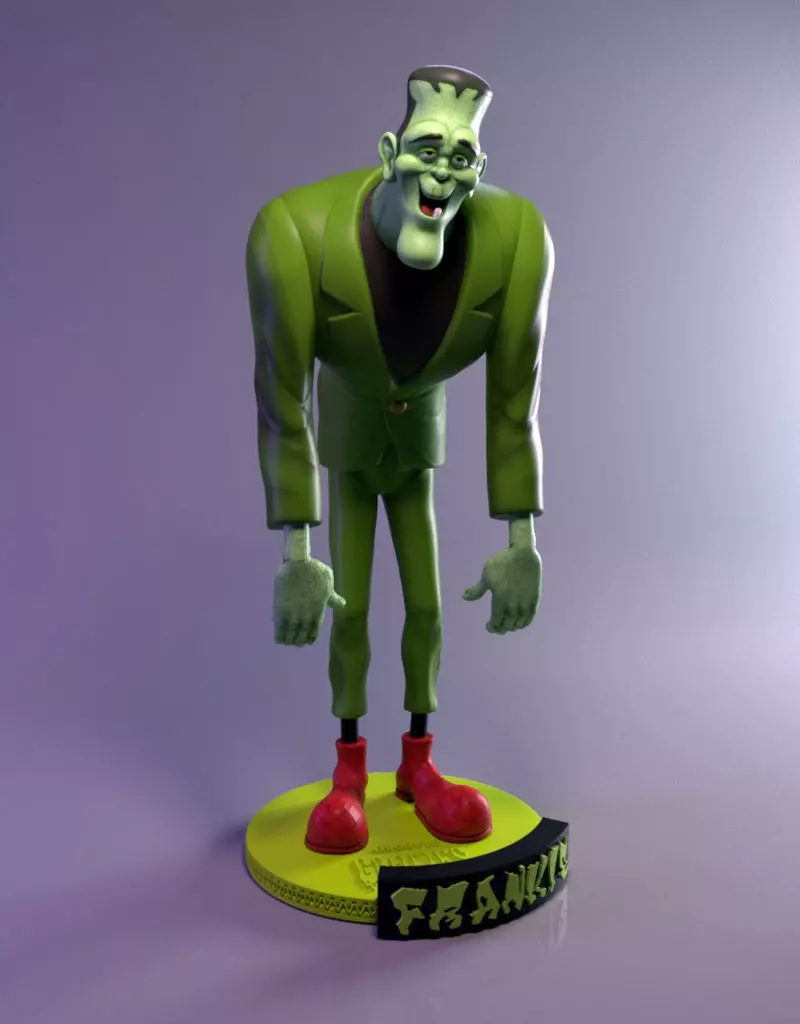Frankie-Groovie Goolies 3D print model_0