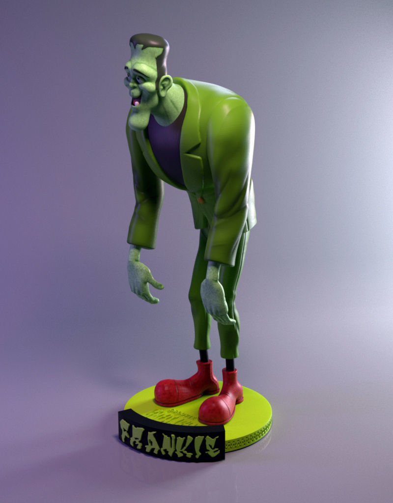 Frankie-Groovie Goolies 3D print model_2