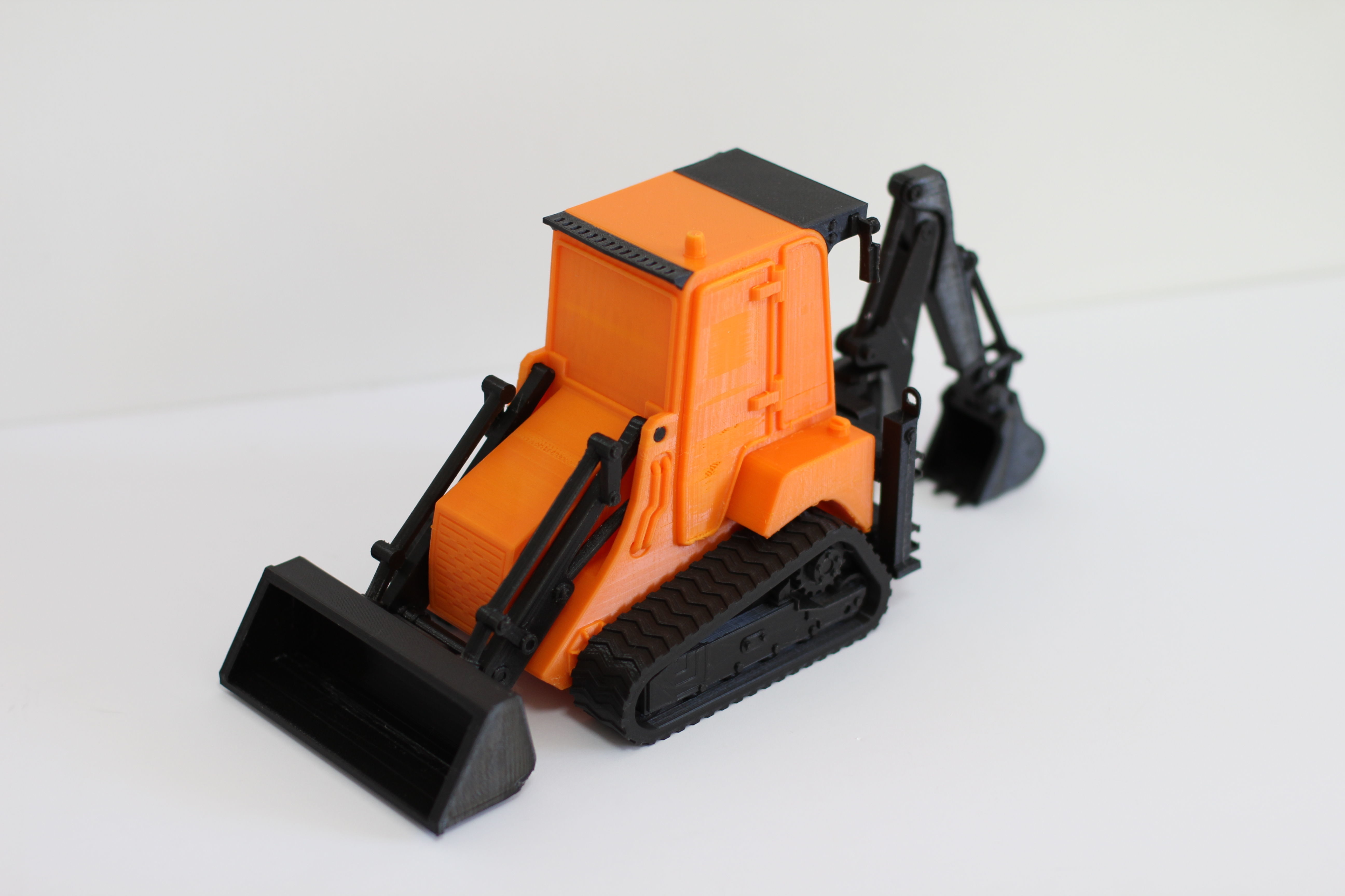 model of a crawler mini tractor JCB 3D model_33