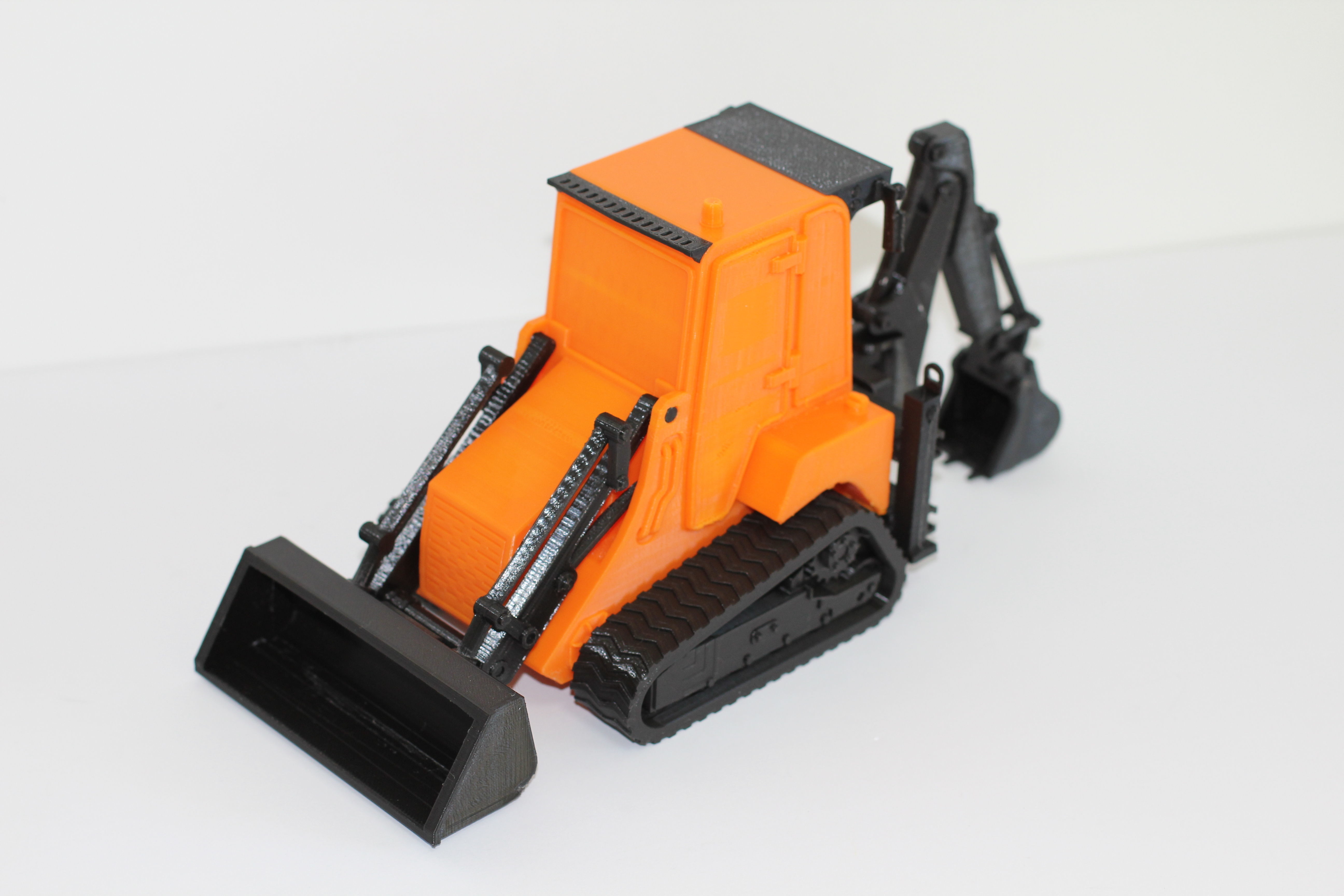 model of a crawler mini tractor JCB 3D model_34