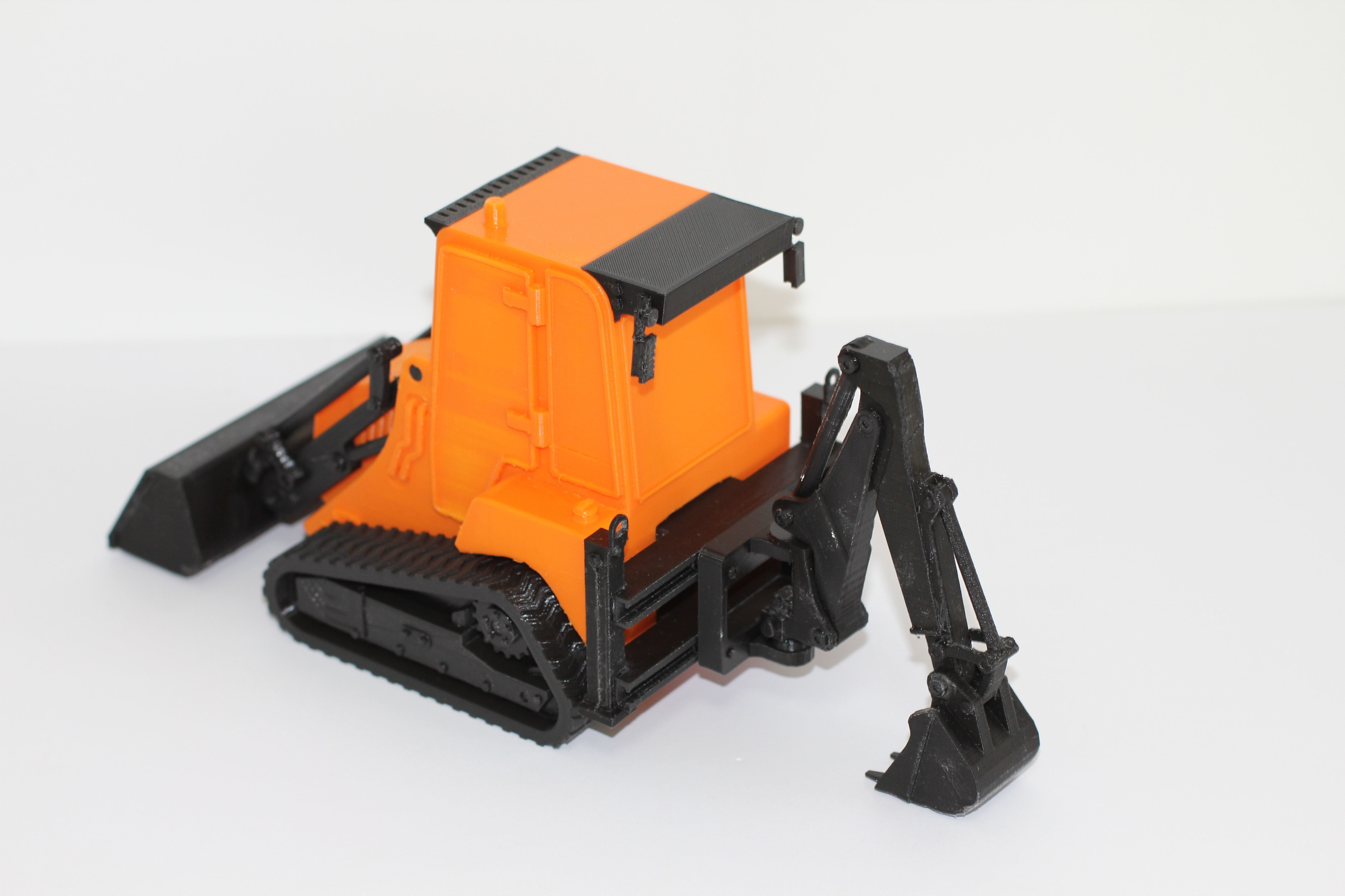 model of a crawler mini tractor JCB 3D model_35