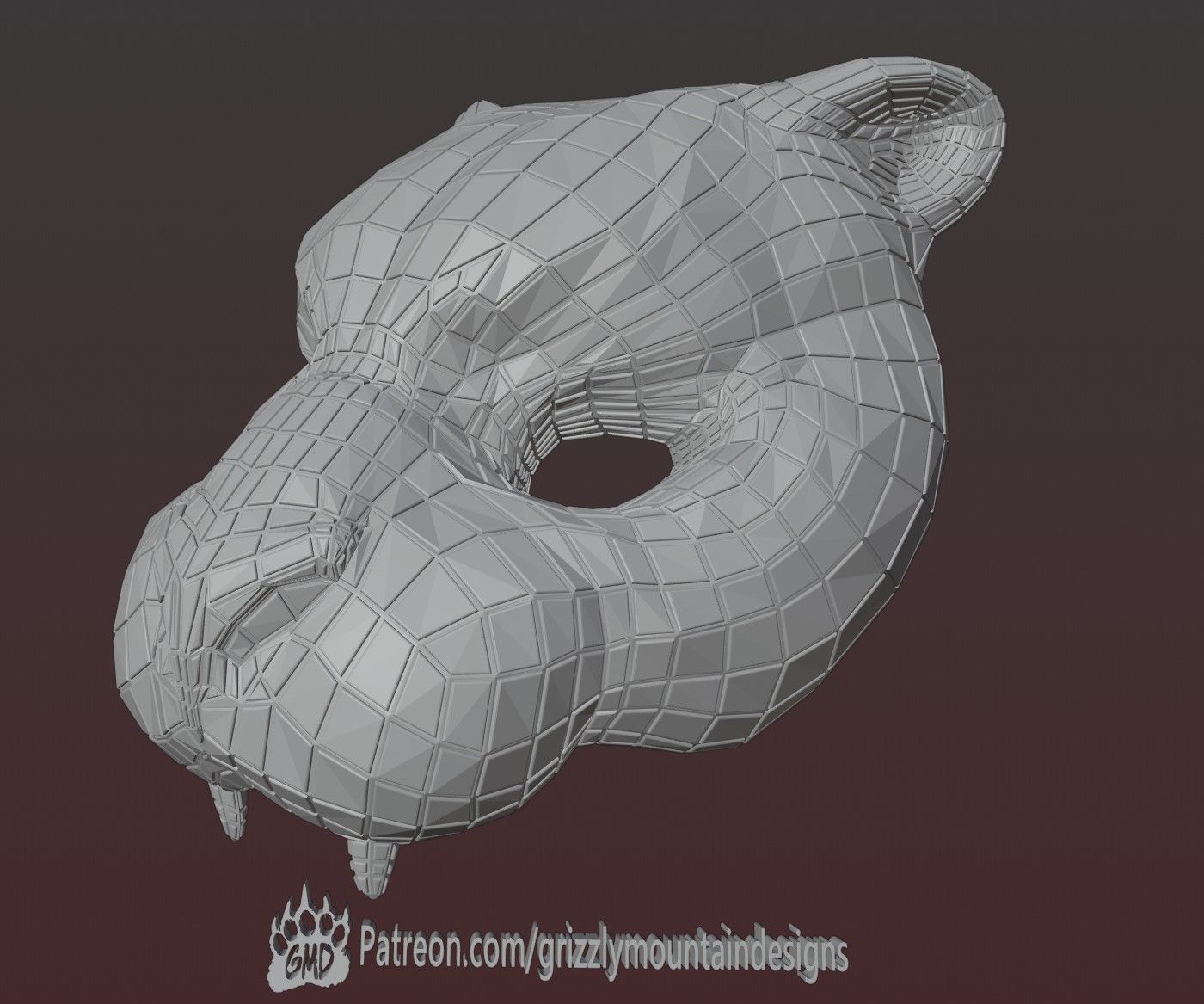 Accurate Squid Game VIP Tiger Mask Ready to print Squidgame  3D print model_9