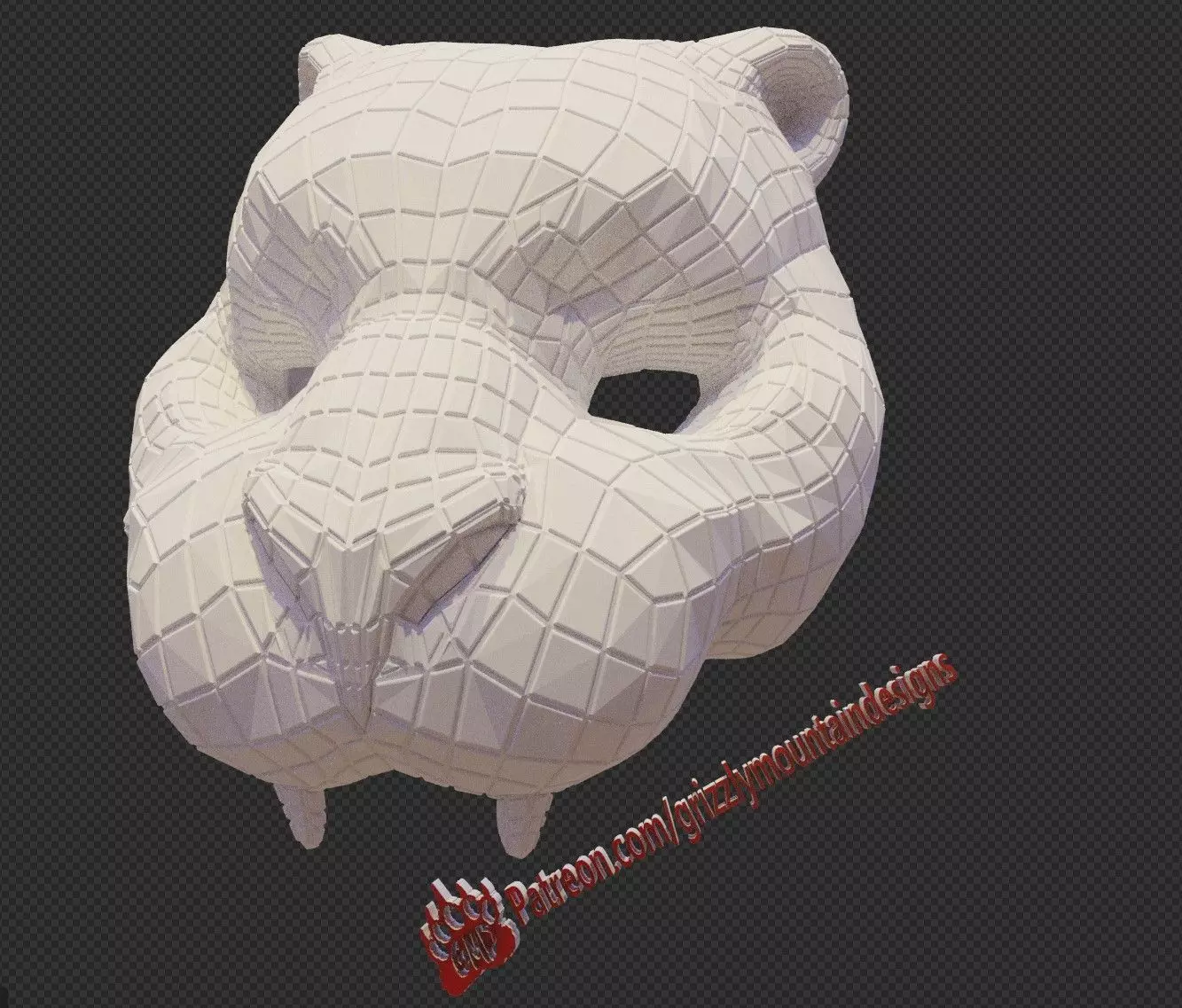 Accurate Squid Game VIP Tiger Mask Ready to print Squidgame  3D print model_0