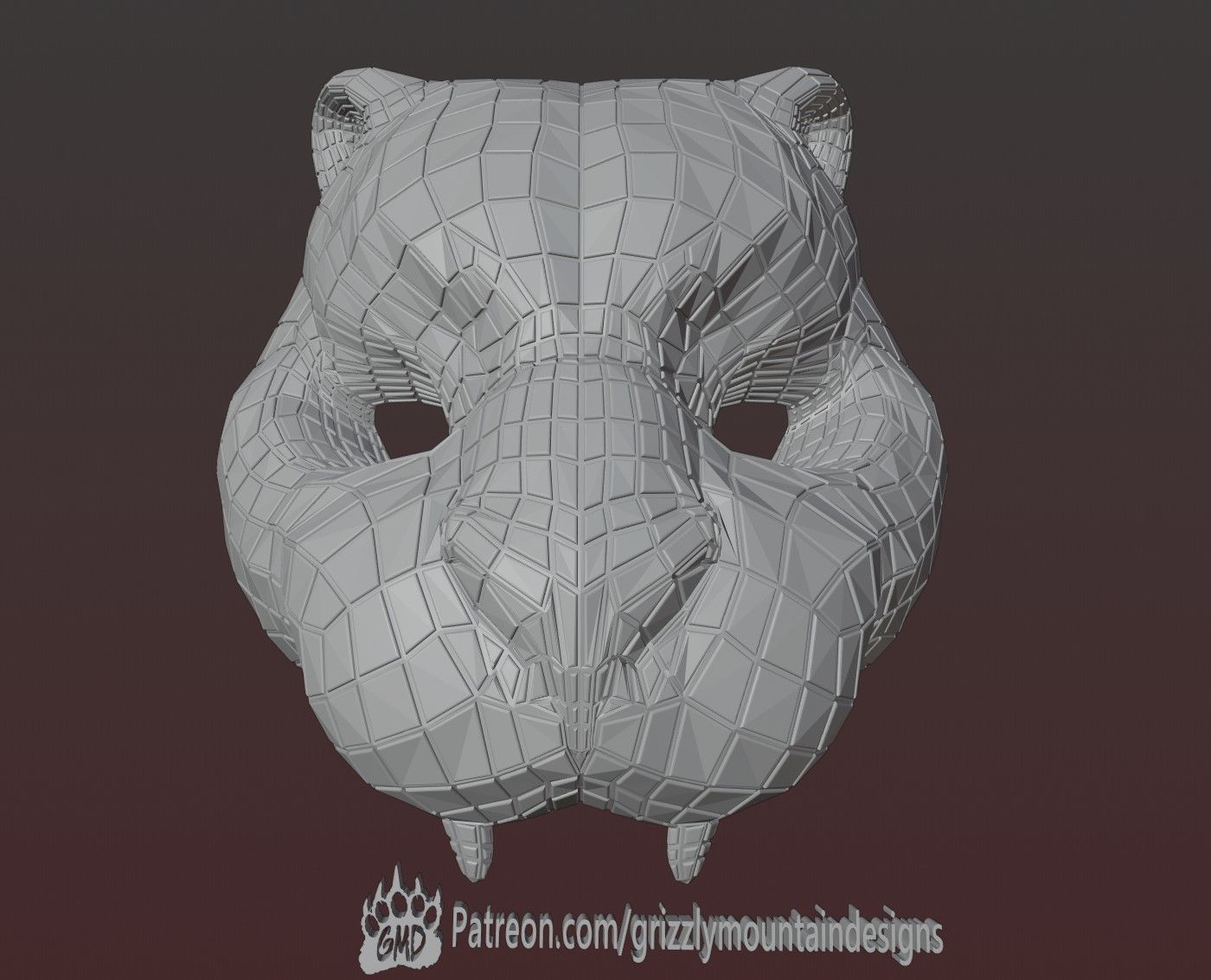 Accurate Squid Game VIP Tiger Mask Ready to print Squidgame  3D print model_11