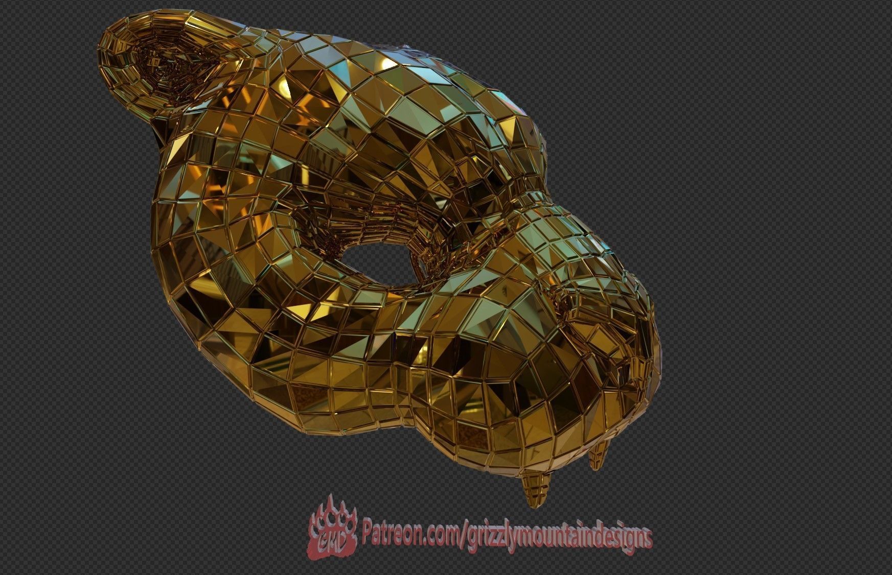 Accurate Squid Game VIP Tiger Mask Ready to print Squidgame  3D print model_6