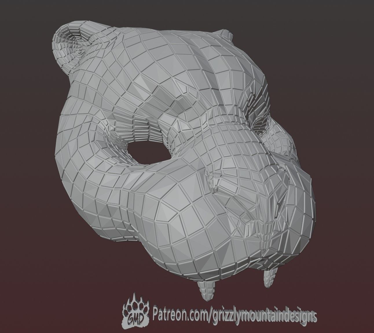 Accurate Squid Game VIP Tiger Mask Ready to print Squidgame  3D print model_12