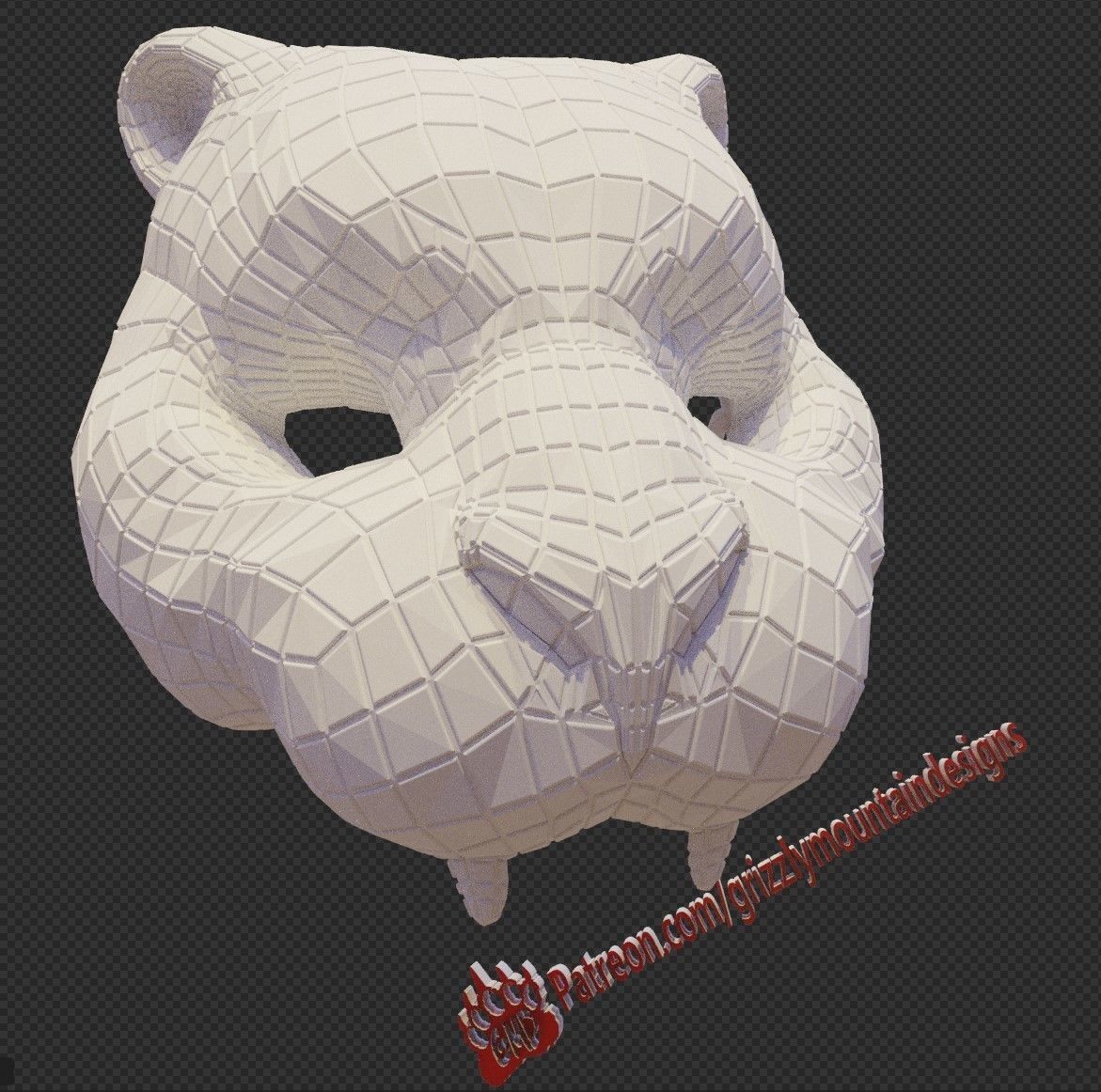 Accurate Squid Game VIP Tiger Mask Ready to print Squidgame  3D print model_2