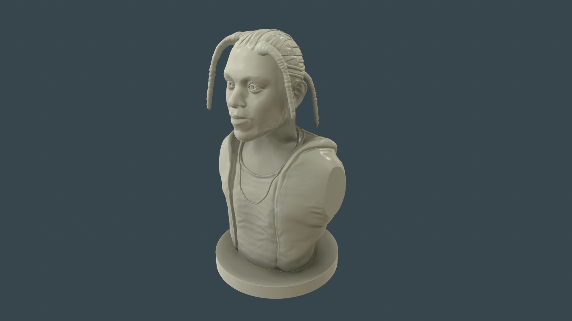 Kendrick Lamar 3D print model_8