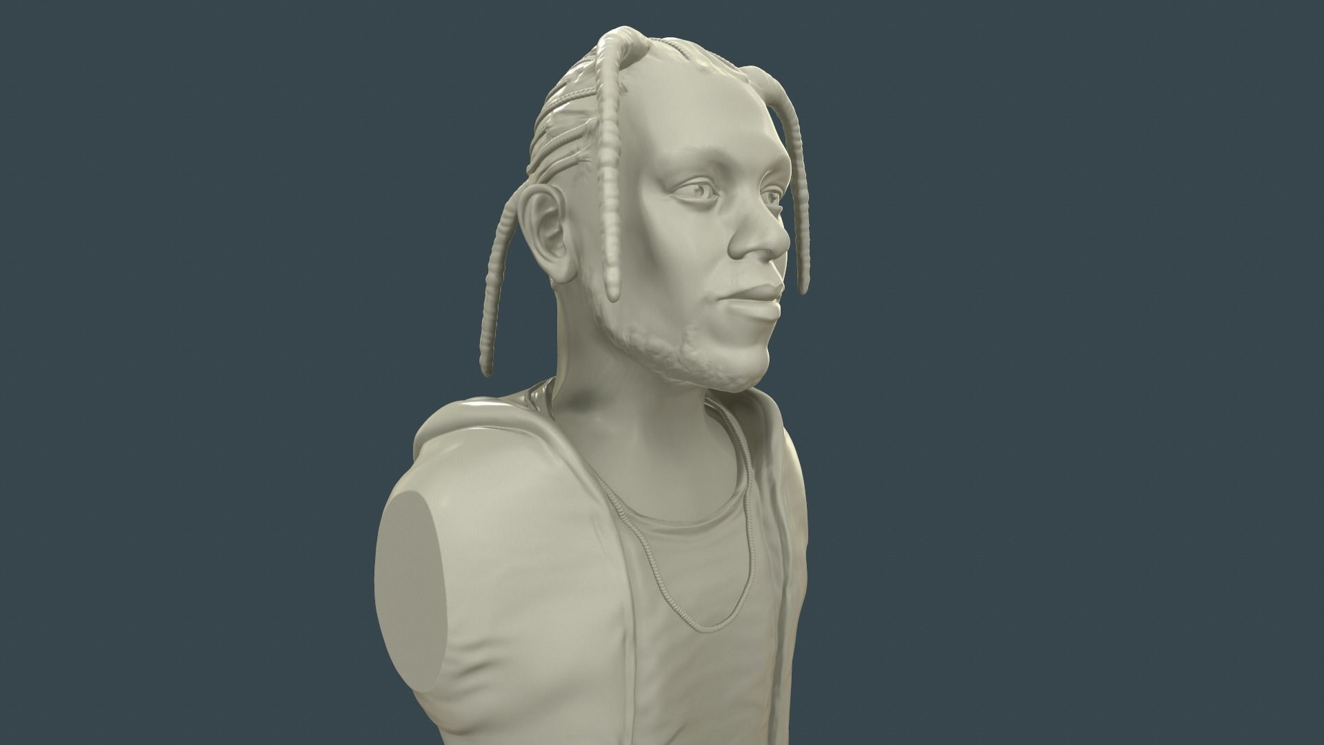 Kendrick Lamar 3D print model_16