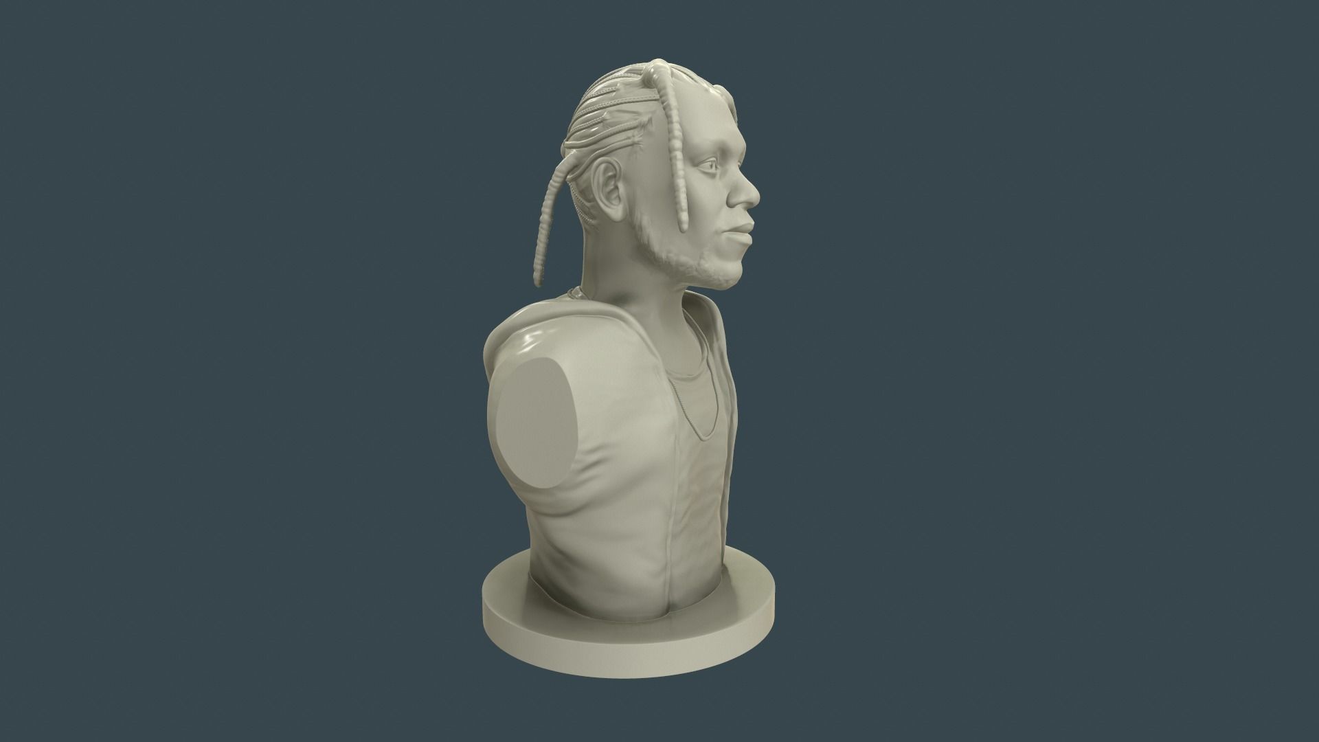 Kendrick Lamar 3D print model_2