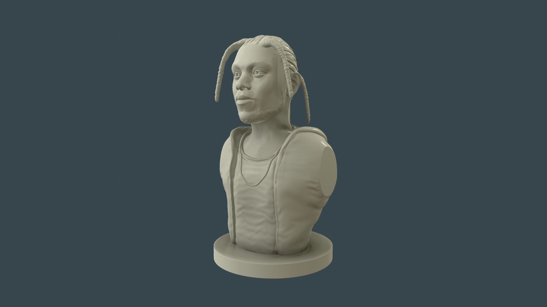 Kendrick Lamar 3D print model_6