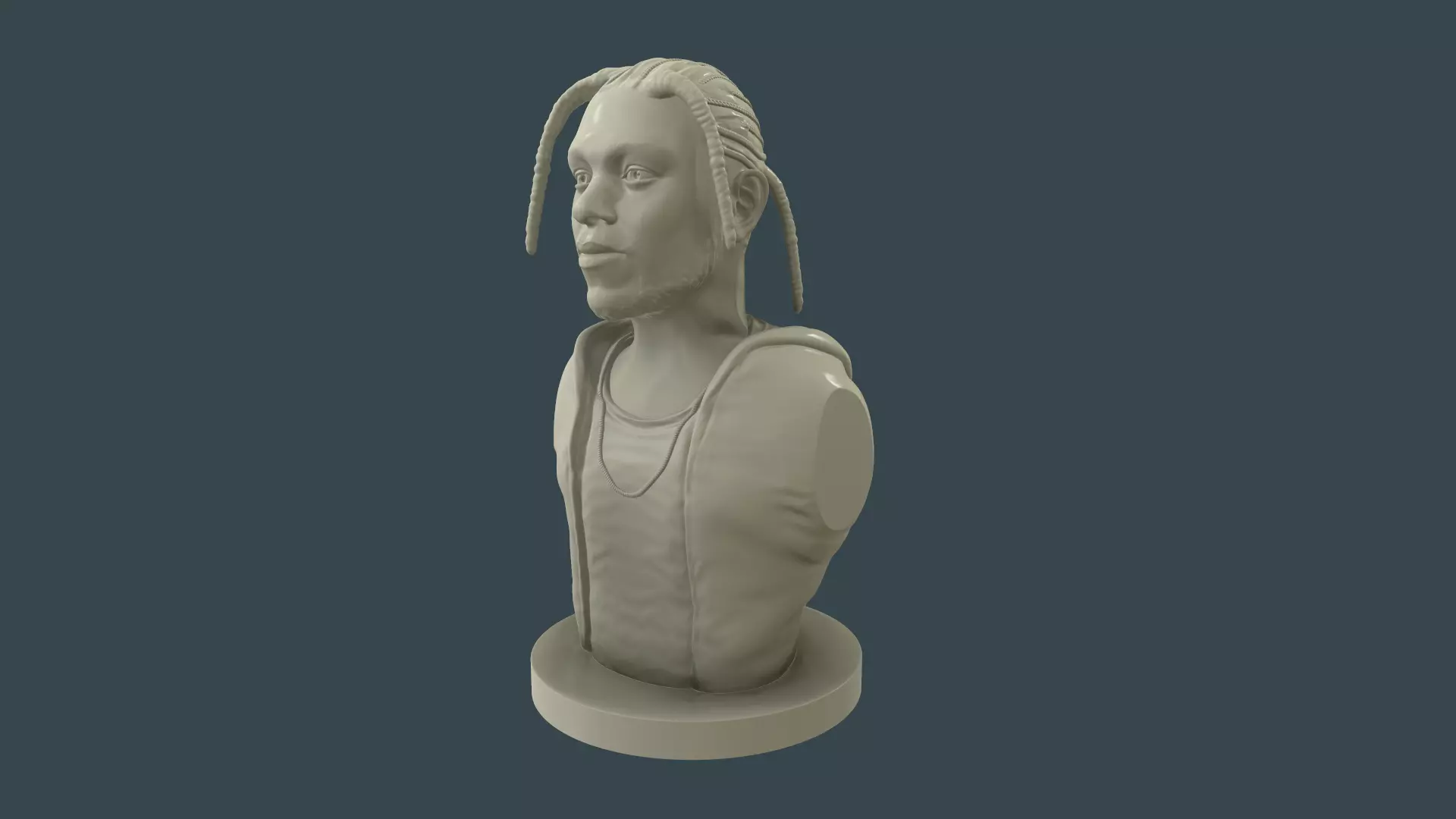 Kendrick Lamar 3D print model_0