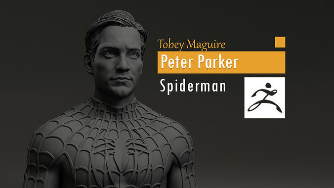 Tobey Maguire - Peter Parker - Spiderman 3D print model