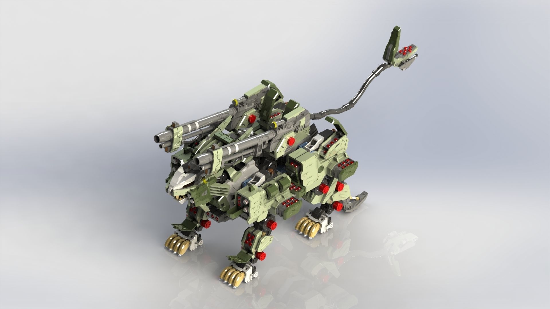 Liger Zero Panzer 3D model_3