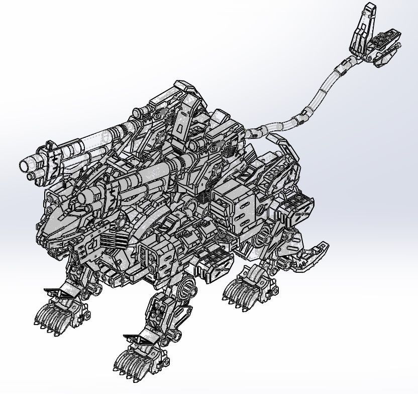 Liger Zero Panzer 3D model_7