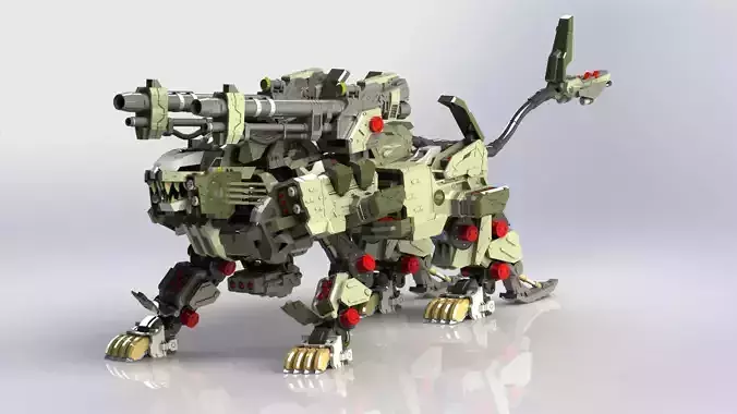 Liger Zero Panzer 3D model