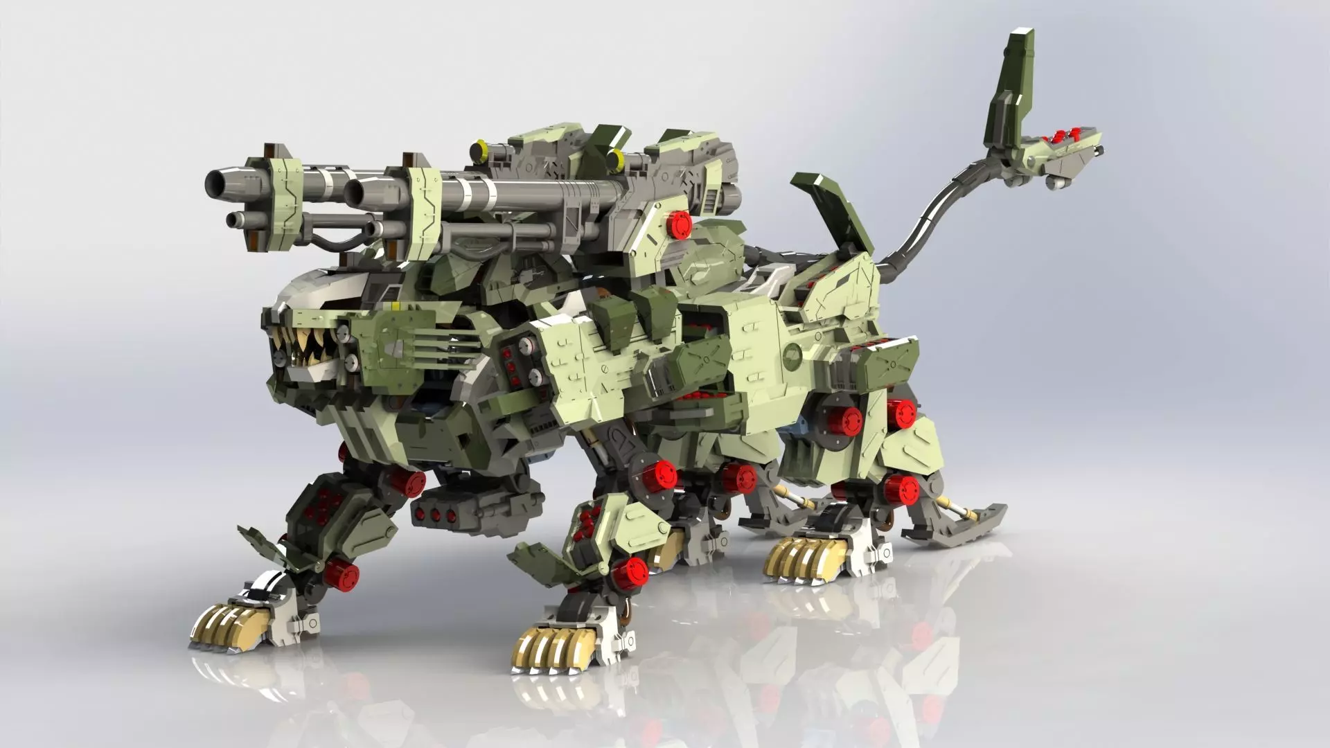 Liger Zero Panzer 3D model_0