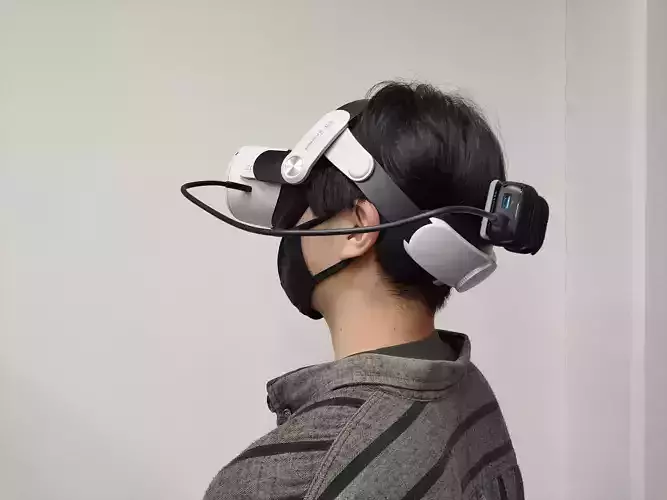 battery holder for BOBOVR M2 elite strap Oculus Quest2 3D print model