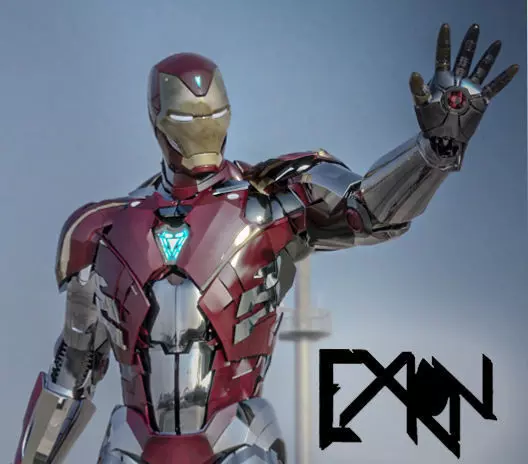 Iron Man MK-T78 Adamantium Armor 3D model_0