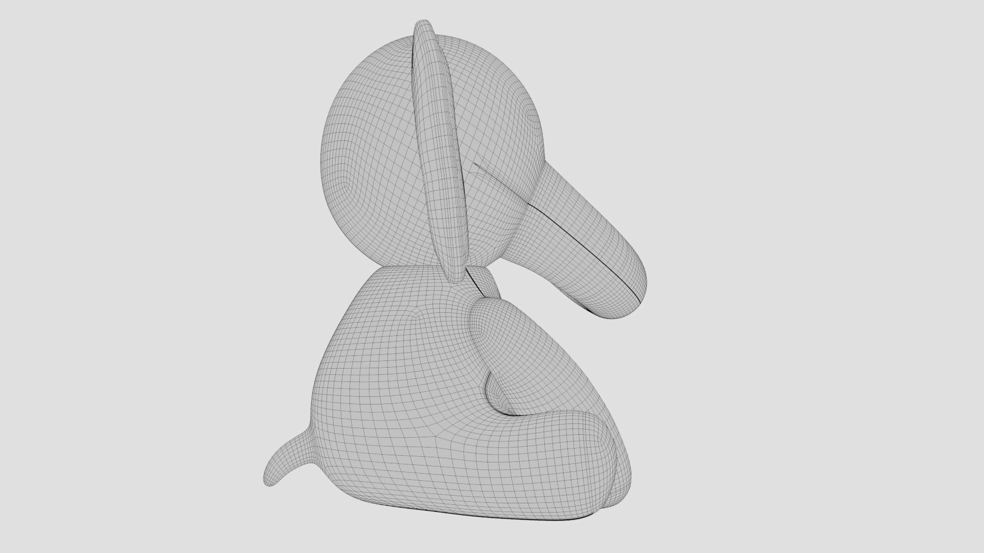 stuffed animal elephant 3D model_21