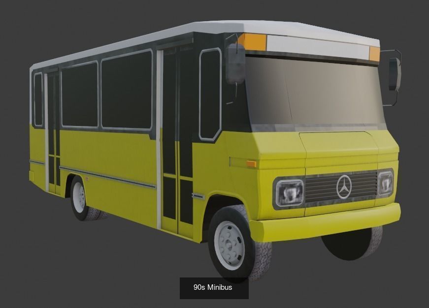 Chilean vehicles set 3D Model Collection_5